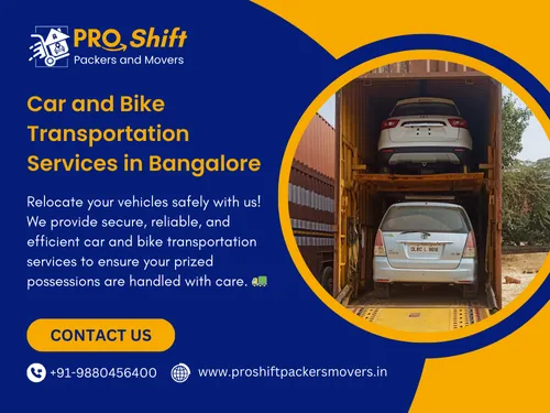 Car bike shifitng in Bangalore